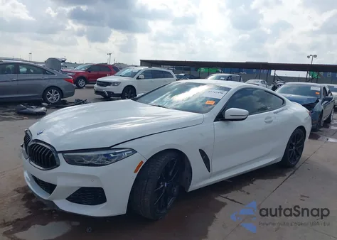 2021 BMW M850I xDrive из США, поврежденный, VIN WBABC4C06MCE91813